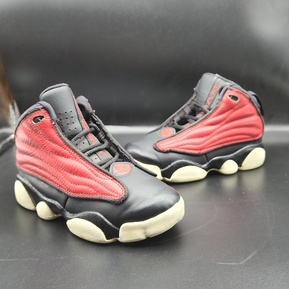 Kids Black and Red Sneakers